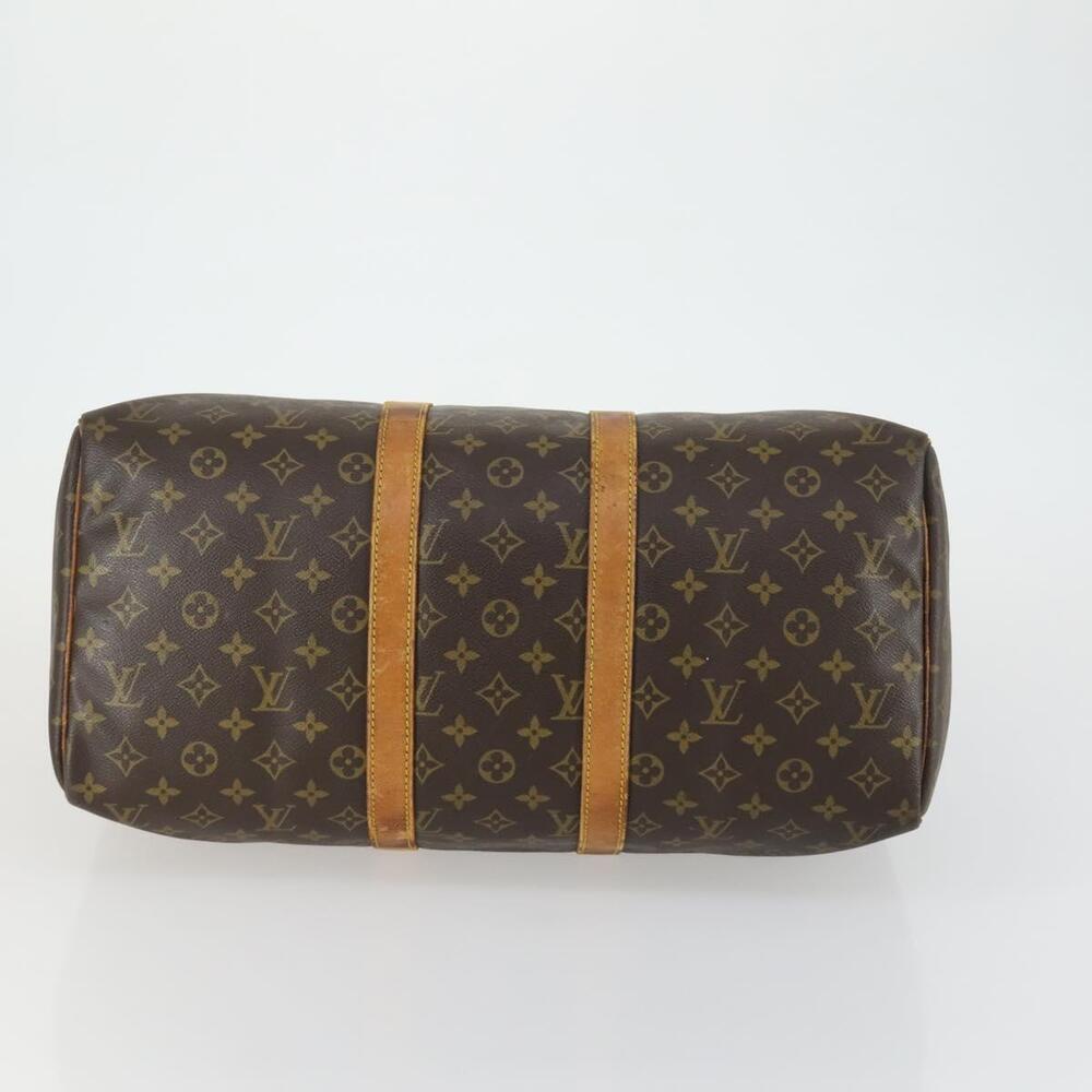 LOUIS VUITTON Monogram Keepall 45 Boston Bag M41428 LV Auth BA8828 - Picture 5 of 16